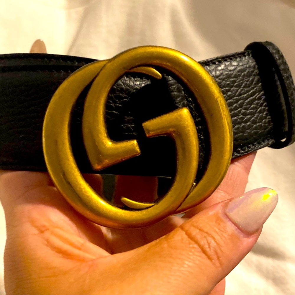 Gucci Interlocking G Designer Mens Belt